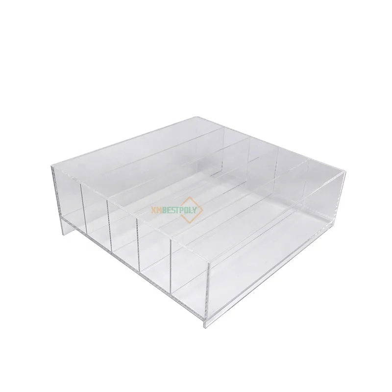 Custom Acrylic Display Case Transparent Acrylic Stand Container For Foods Sweets