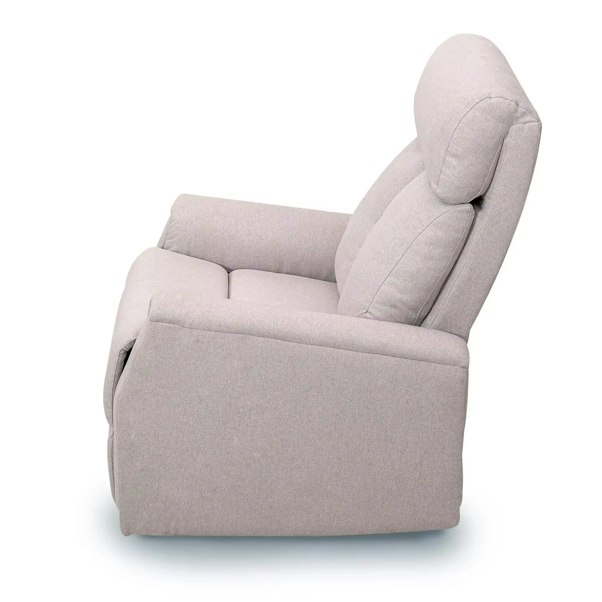 Wholesale Heavy Duty Low Back Fabric Manual One Seat Single Sofa Chair Rocking Recliner Chair