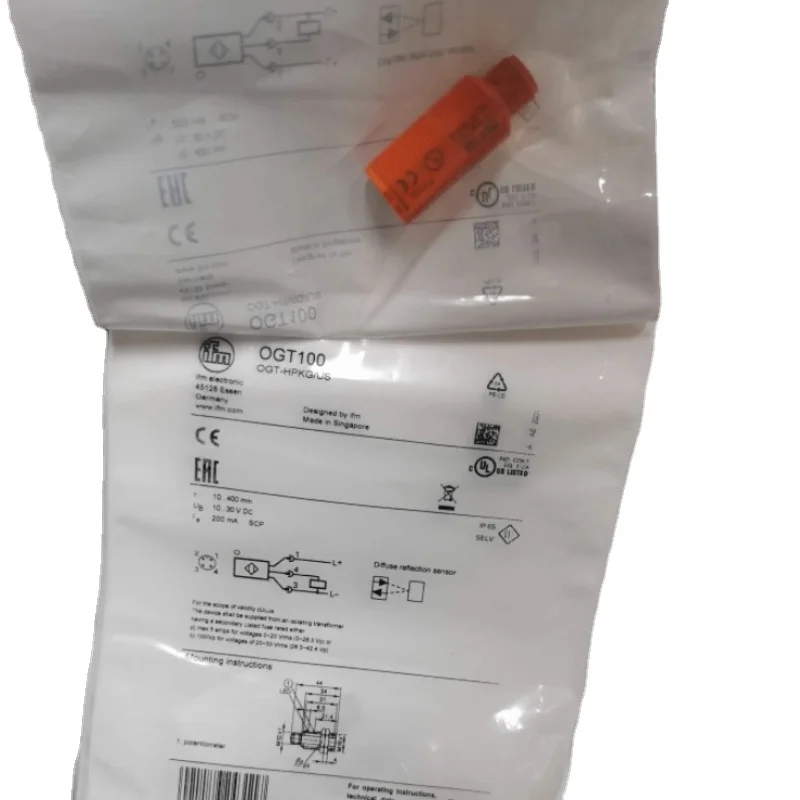 Inductive sensor II0096 Proximity switch sensing 10mm