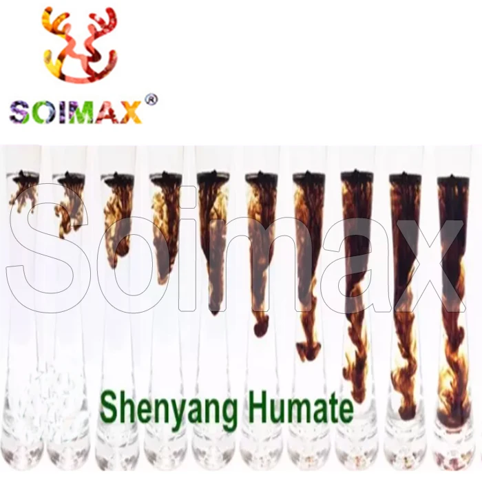 Гуминовая кислота Soimax, порошок калия/хлопья/гранулированный производитель, водорастворимые агроорганические удобрения от китайского производителя