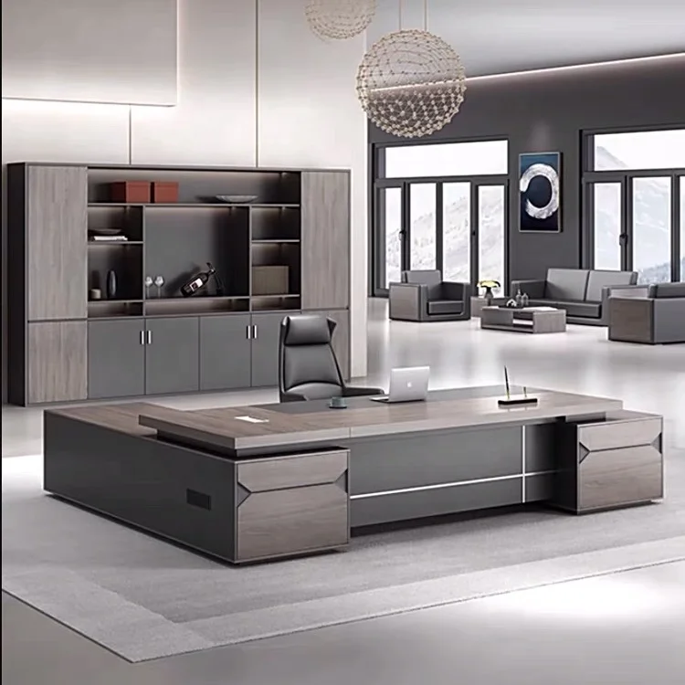 fashion wholesale factory commercial office furniture computer modern good quality durable manager office desk