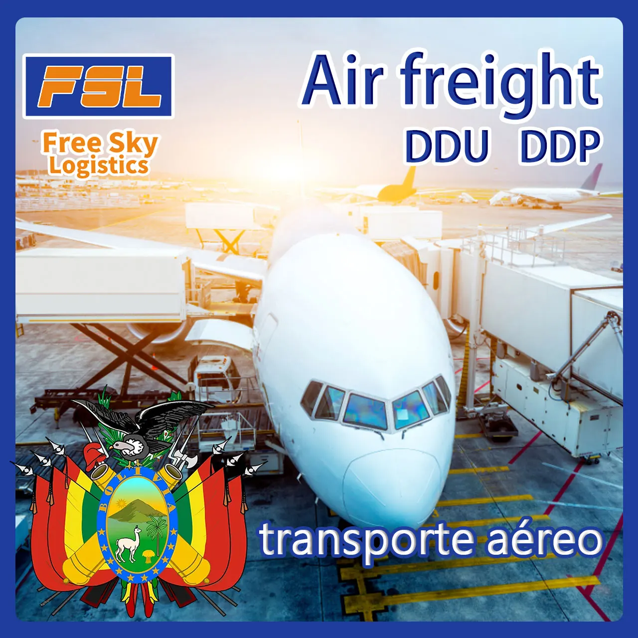 TOP 10 TNT/Fedex/DHL/UPS Express Air Cheap Shipping From China To Bolivia Agent