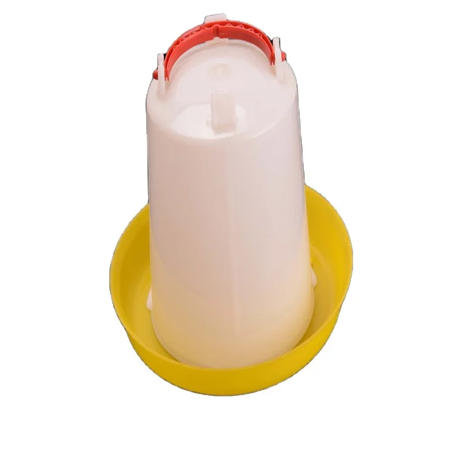 Optional Multiple Sizes 1.5L Animal Drinker Water Trough  for Chicken Drinking Types of Poultry Feeders