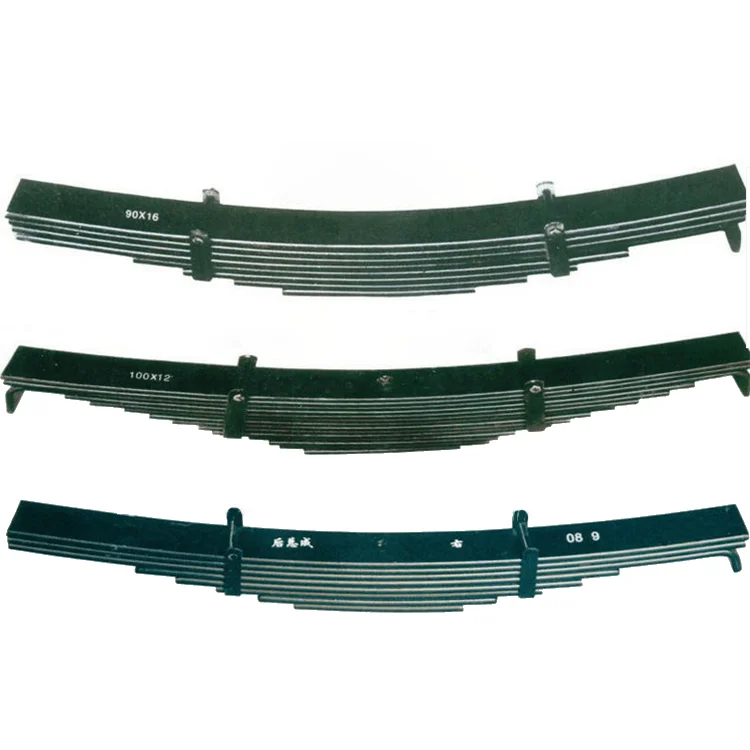 Leaf spring set trucks trailer parts independent coil spring for two axle flatbed trailer 16 ton payload