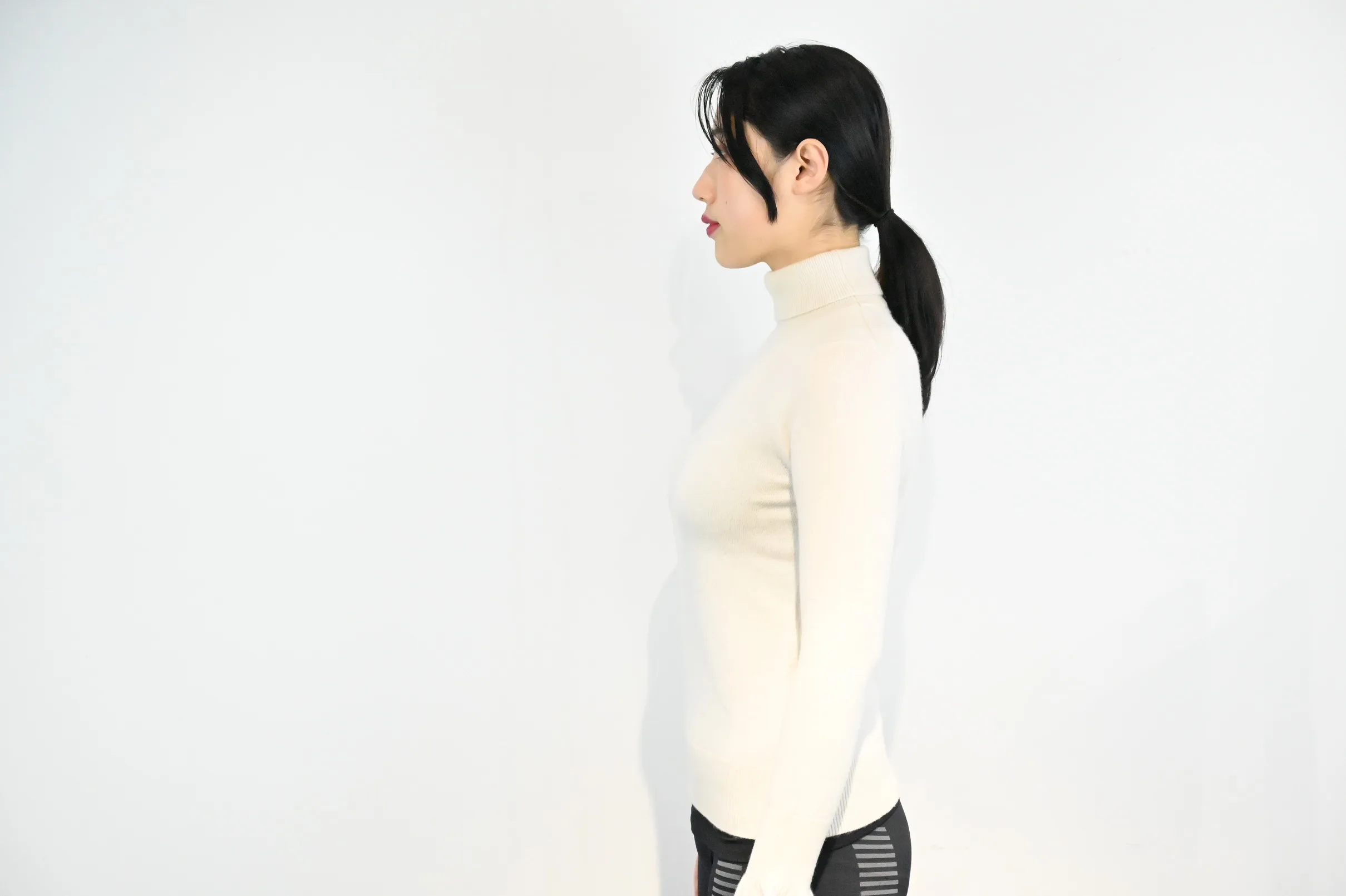 
Girls Basic Turtleneck High Neck Bodycon Sweaters Knitted 100% Cashmere Pure Fall Winter Custom Logo Pullover Women Sweater 