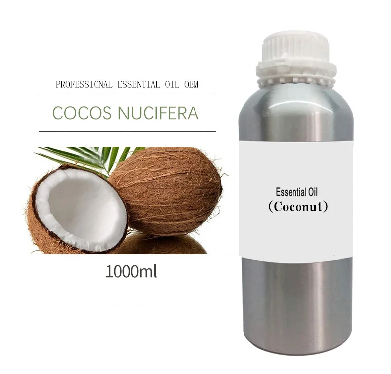 Coconut Essential Oil Real Extracted Organic Coconut Oil Wholesale 100% Pure Natural Essential Oil Spa Massage Scraping Bath