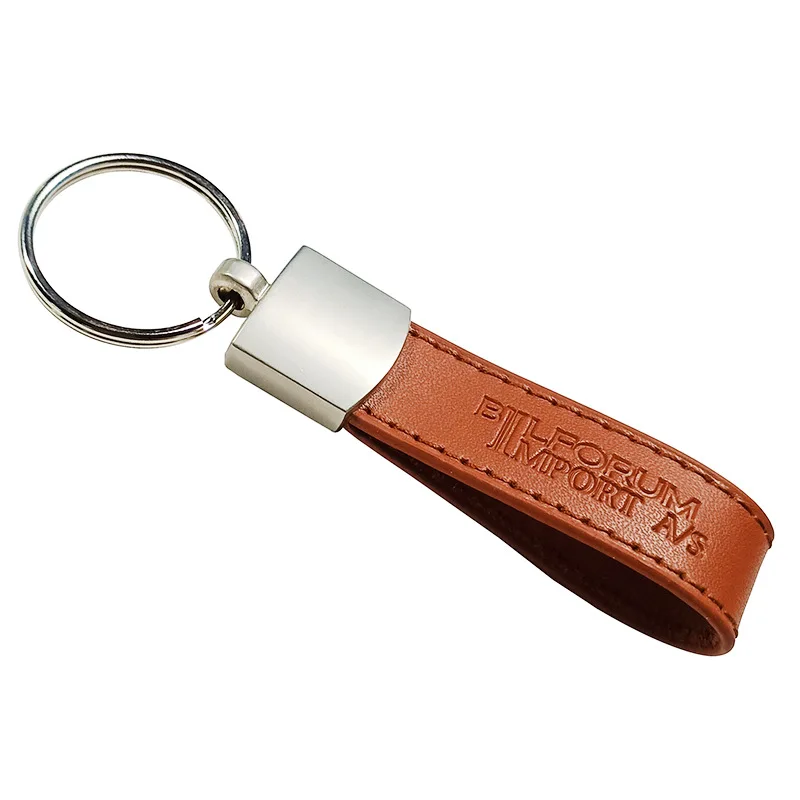 Keychain Custom High Quality Carbon Fiber Leather Carabiner Keychain