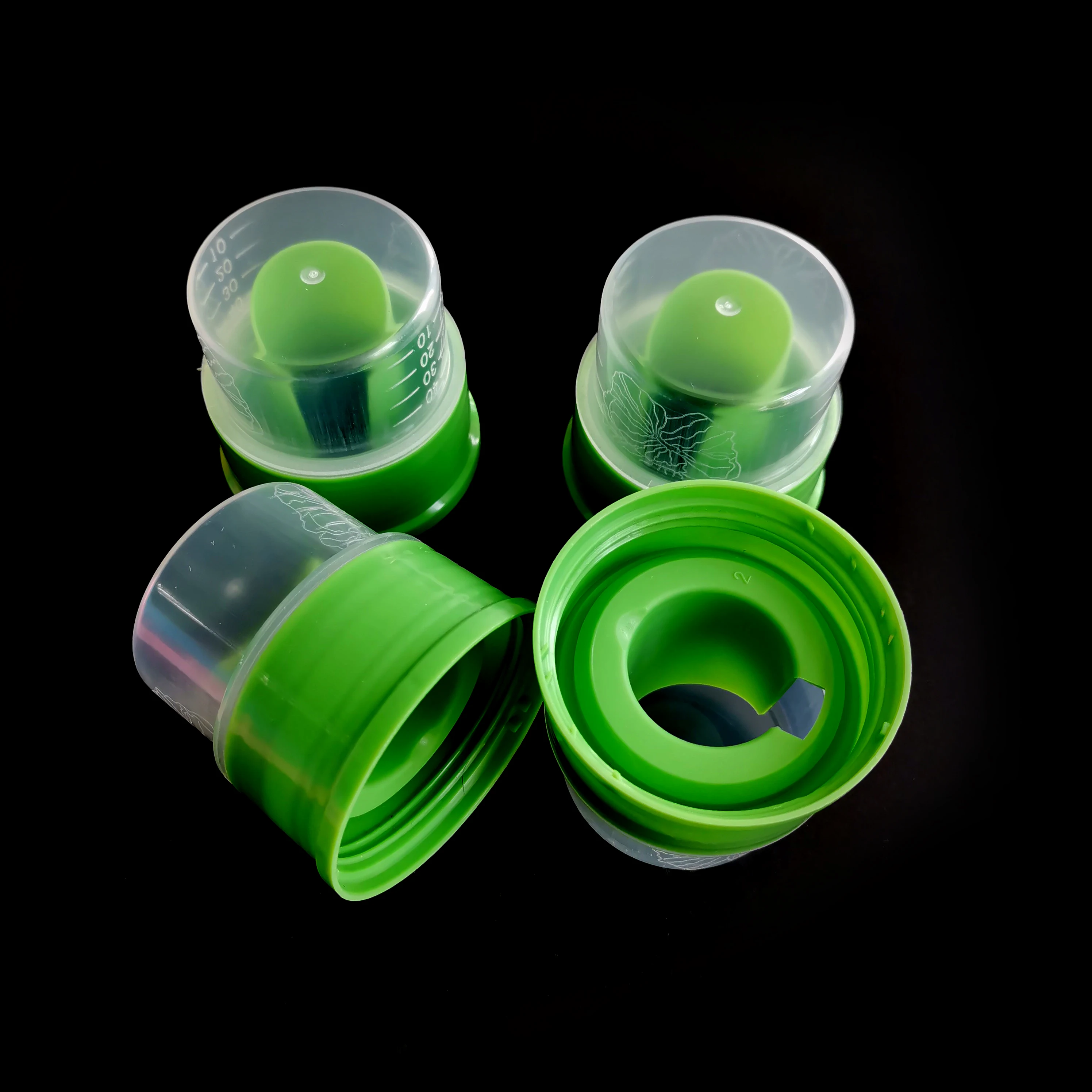 Plastic Screw Bottle Softener Closure Laundry Detergent Spout Cap