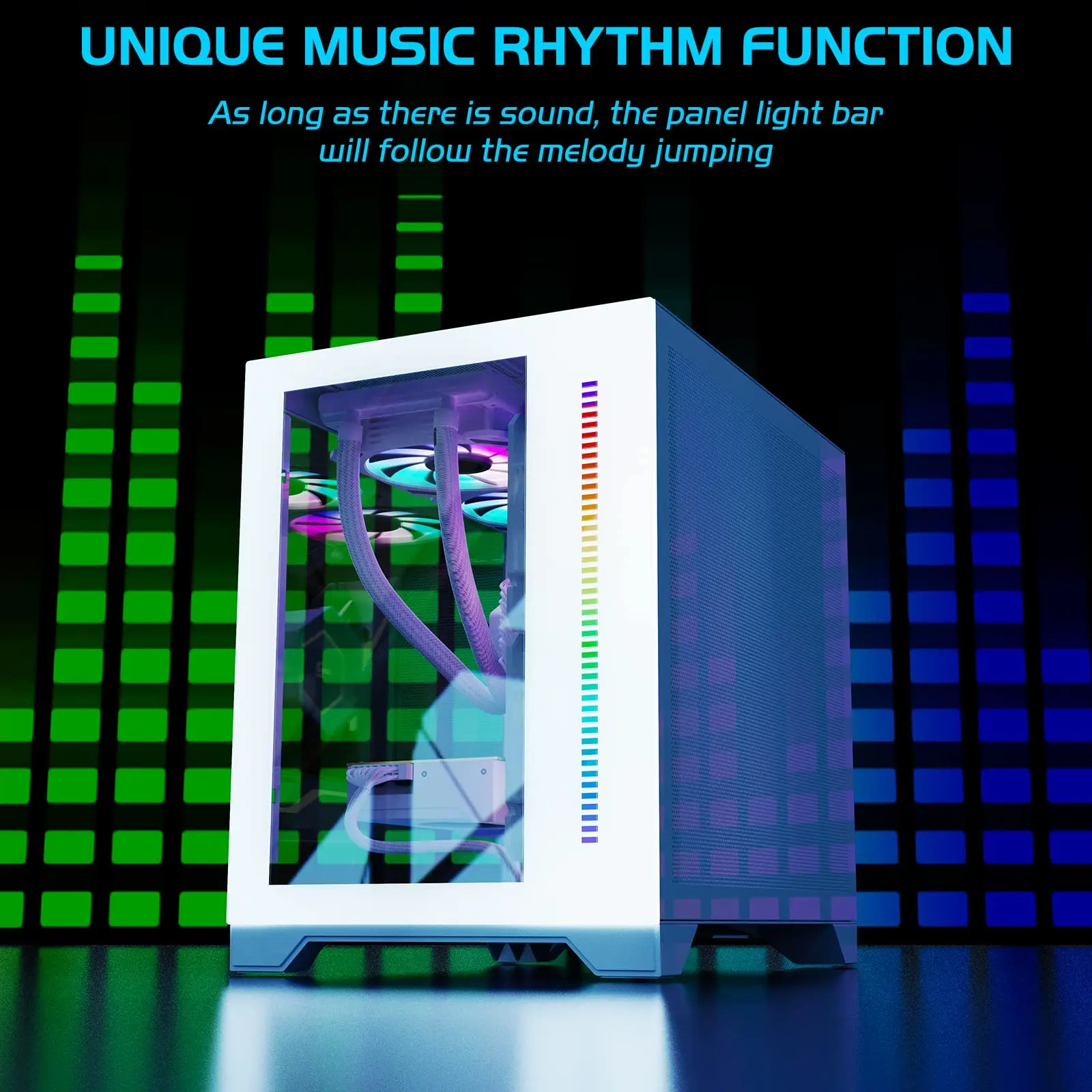 New Design Mini ITX Tower USB 3.0 Micro ATX Case Gaming PC Computer Case