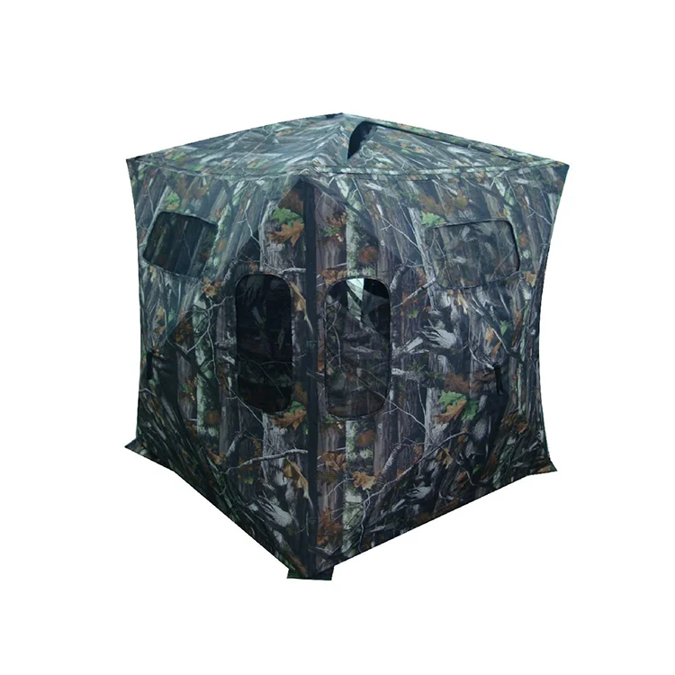 OEM high quality pop up camouflage layout outdoor ground deer hunt blind hunting blind