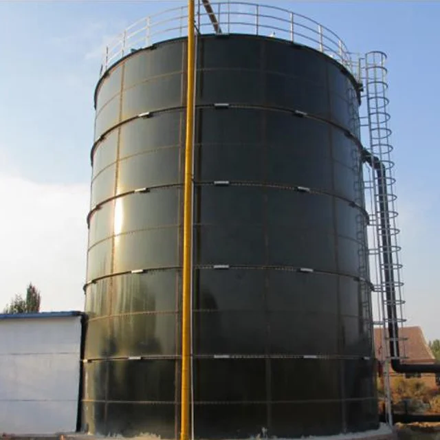 ZHAOYANG fire proof water storage tank  glass fused to steel bolted tank