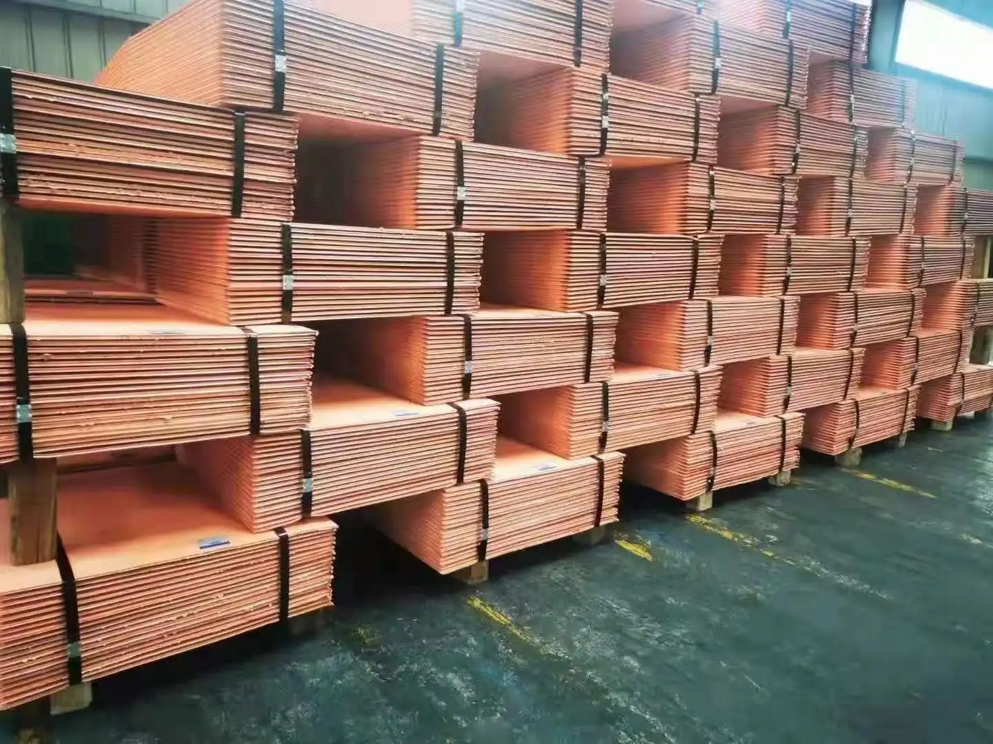 High Quality 99.999% Copper Cathode Pure Copper Sheet/plate 0.3mm-5 Mm Thickness Customized