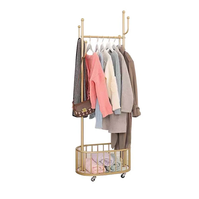 Free Sample factory sale stainless steel coat hanger stand office coat hanger stand floor standing clothes hanger