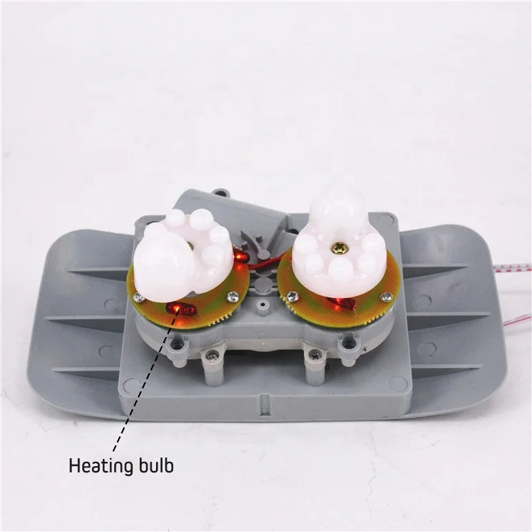 Massage products rechargeable battery heating kneading u shape pillow massage head