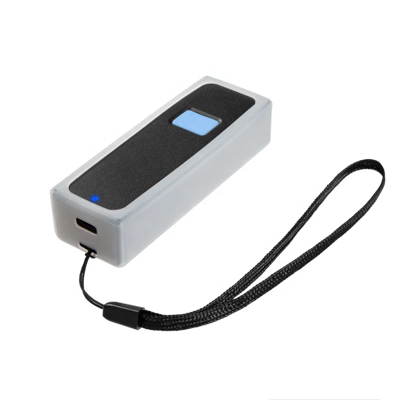 Digital Bar Mini Blue Tooth QR Code Scanner Handheld Portable CMOS Scan Wireless Barcode Reader