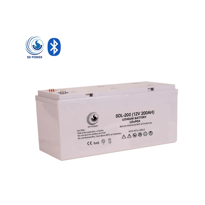 
long life lipo 200ah lifepo4 12v with bms 