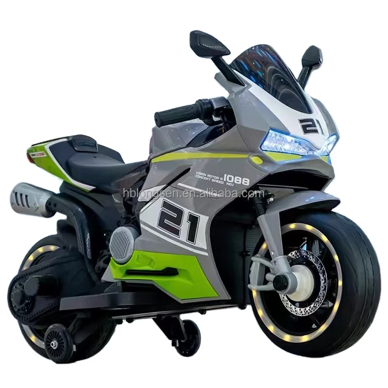 2024 New Design Licensed Popular One Motor Ide On Car Motorcycle With Remote Control For Kids To Drive