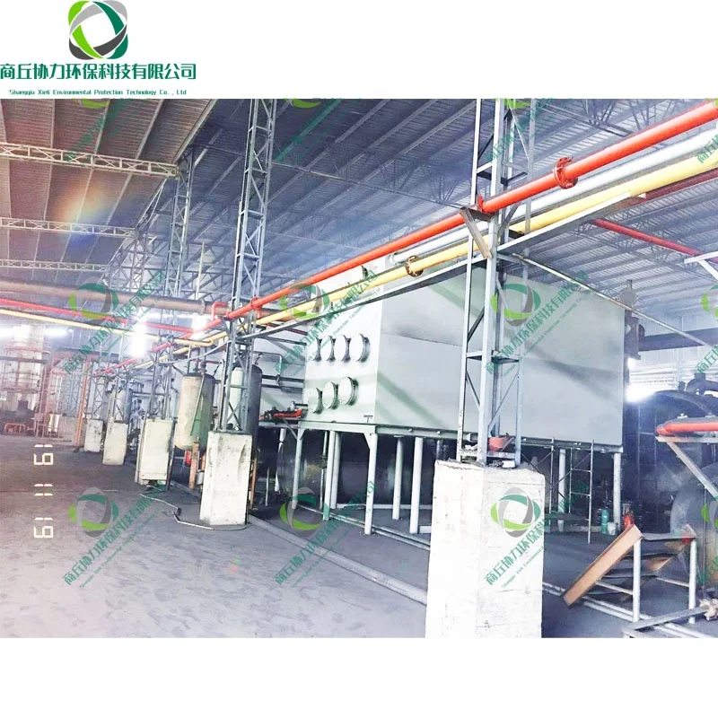 Shangqiu Xieli Factory Supply Mixed Waste Plastic to fuel pyrolysis machine with low price best quality