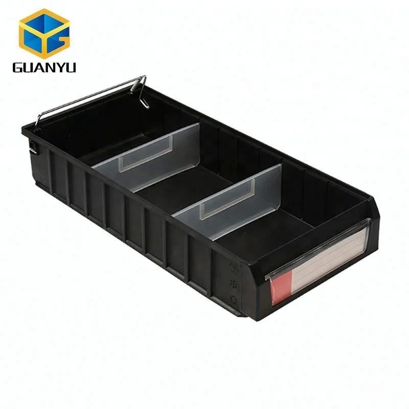 Commercial Industrial Warehouse Supplies PK5109 Multi Function Stackable Storage Shelf Bins Plastic Boxes
