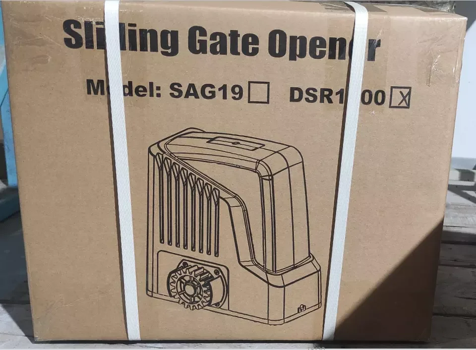 DC Motor 24V 350W 1200kg Automatic Remote Control Ups Battery Backup Electric Sliding Gate Opener