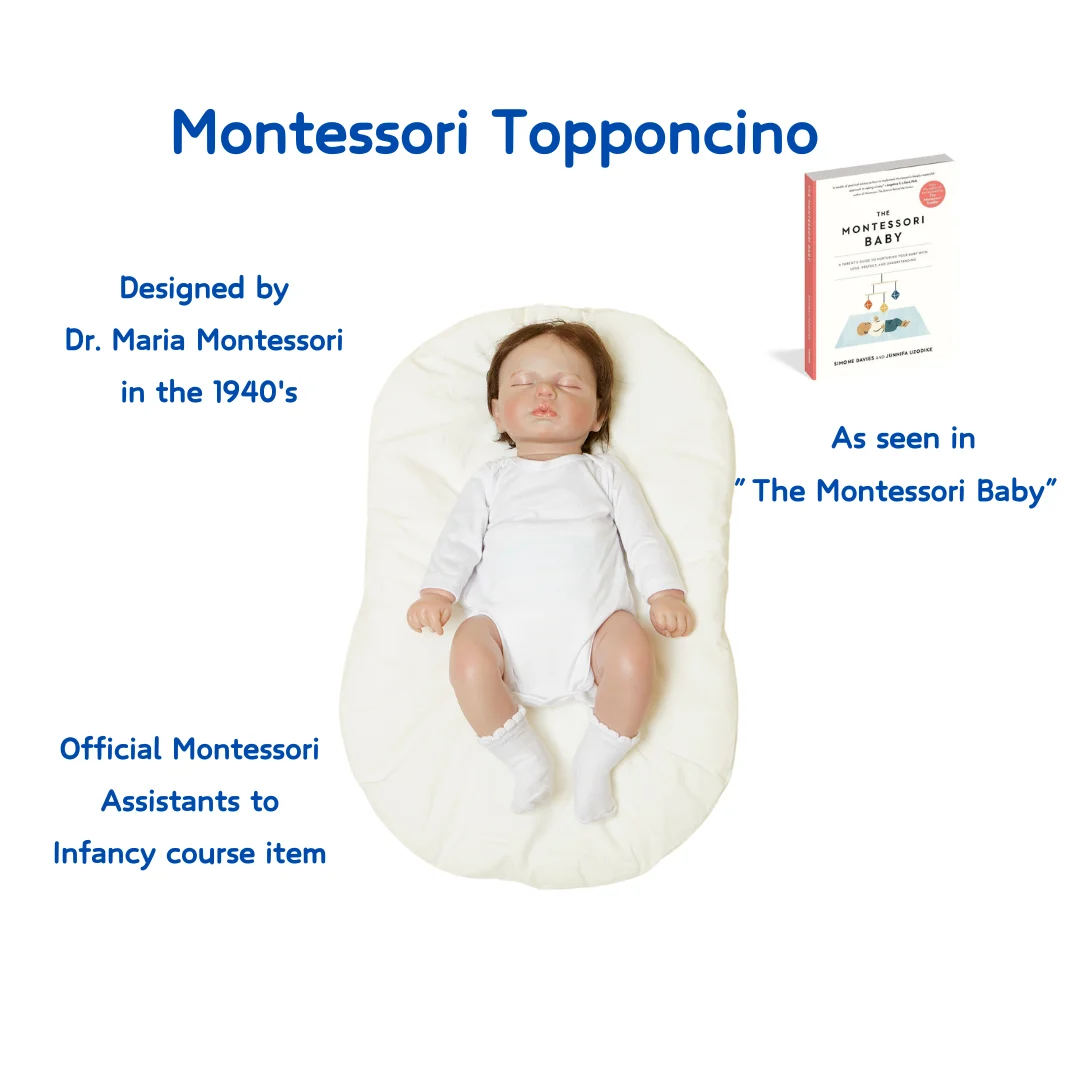 Tapettino Montessori Quilted Mothering Nursery Products Newborn Baby Gift Set Oval Mat Security Mattress Pillow Bedding
