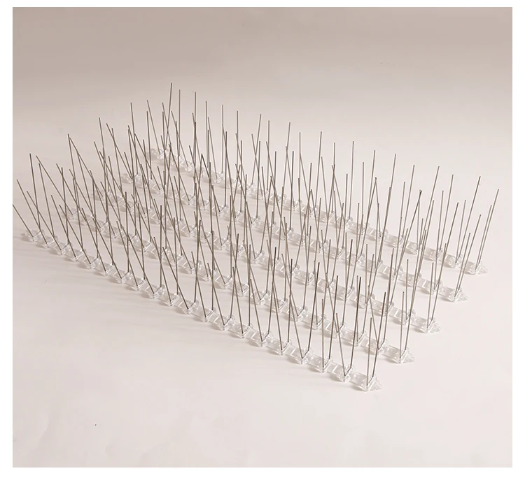  Bird Spikes for Pigeons Small Birds Cover 16 Feet Deterrent Stainless Steel Anti Fence Roof