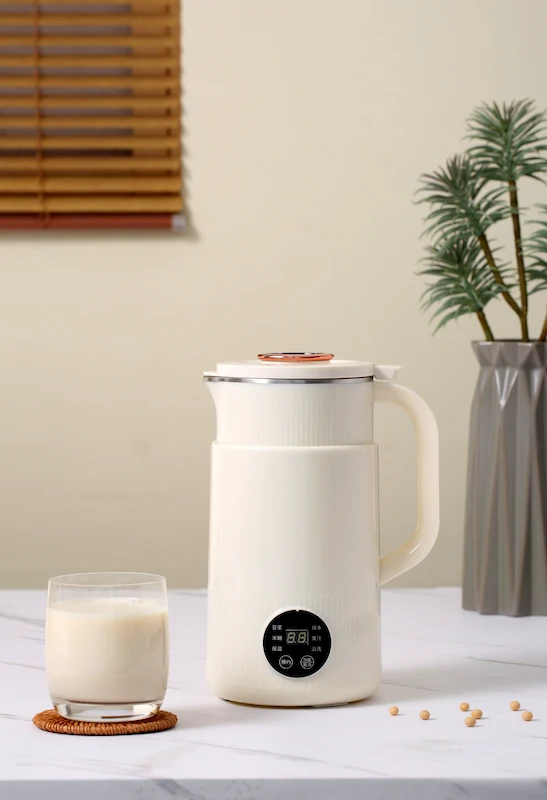 800ML Mini Automatic Heating Soybean Milk Machine Vegetarian Filter-Free for Household Use