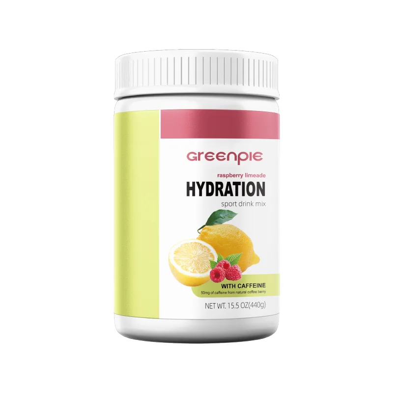 Greenpie Drink Electralytes amino acids green tea extract energy drink immune support with Caffine