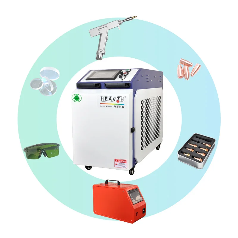 2024 Hot Selling 4 in 1 Mini Portable Handheld Laser Welder Machine Laser Cutting Laser Cleaning