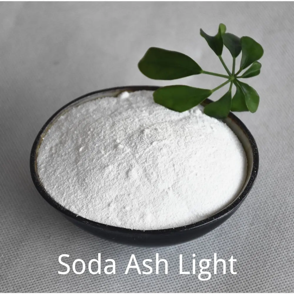 sodium carbonate  Na2CO3 soda ash