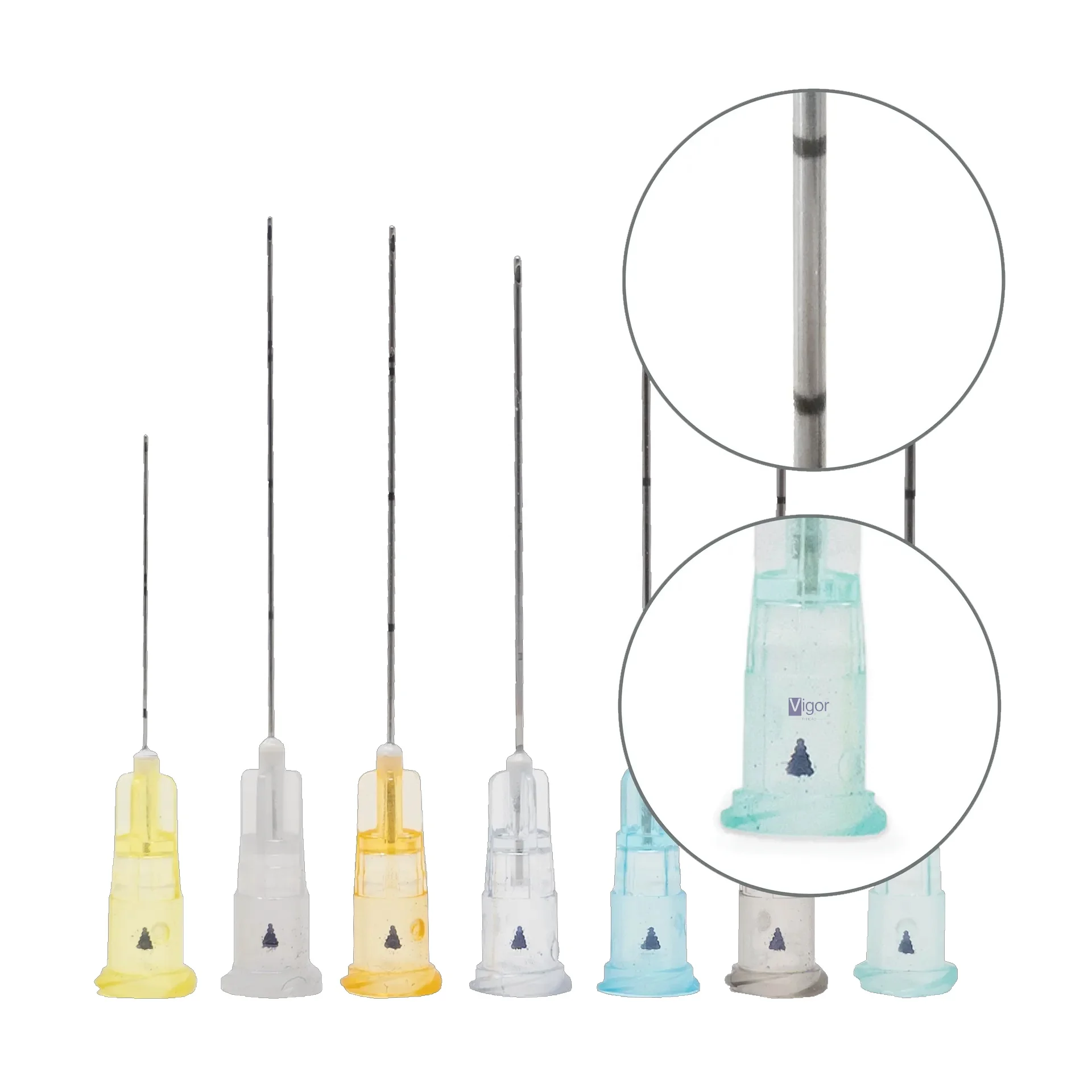 Disposable micro blunt tip cannula 25g 50mm for HA