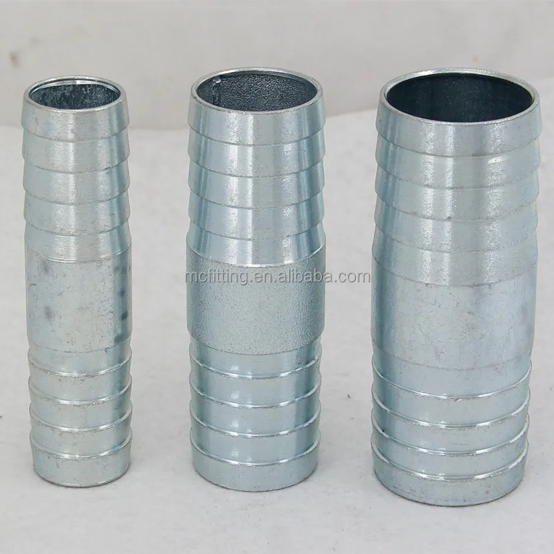 Galvanized male hose nipple / BW Hose nipple / Double Hose nipple