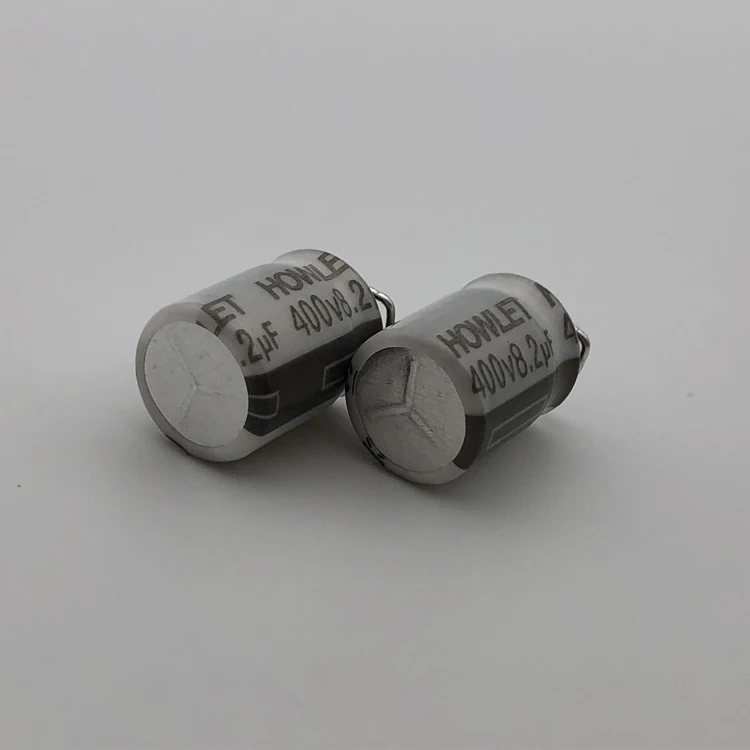 400V8.2uF M-leg 135 degree aluminum electrolytic