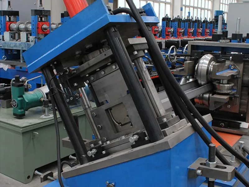 Ordinary Manual Designed High Speed Metal Steel Door Frame and Shutter Guide Roll Forming Making Press Machine in China