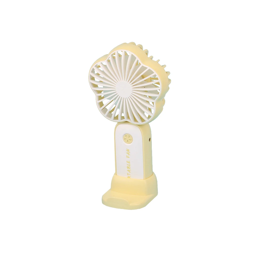 Best Selling USB Charging Mini Portable Cooling High Speed Fan ABS Material Simple Button handheld Fans with Customizable Logo
