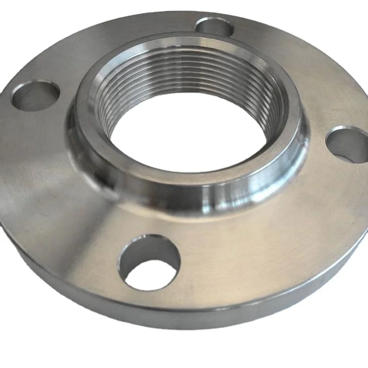China supplier Threaded flange ASME SB160 UNS N02201 Nickel 201 ASME B16.5 forged flanges