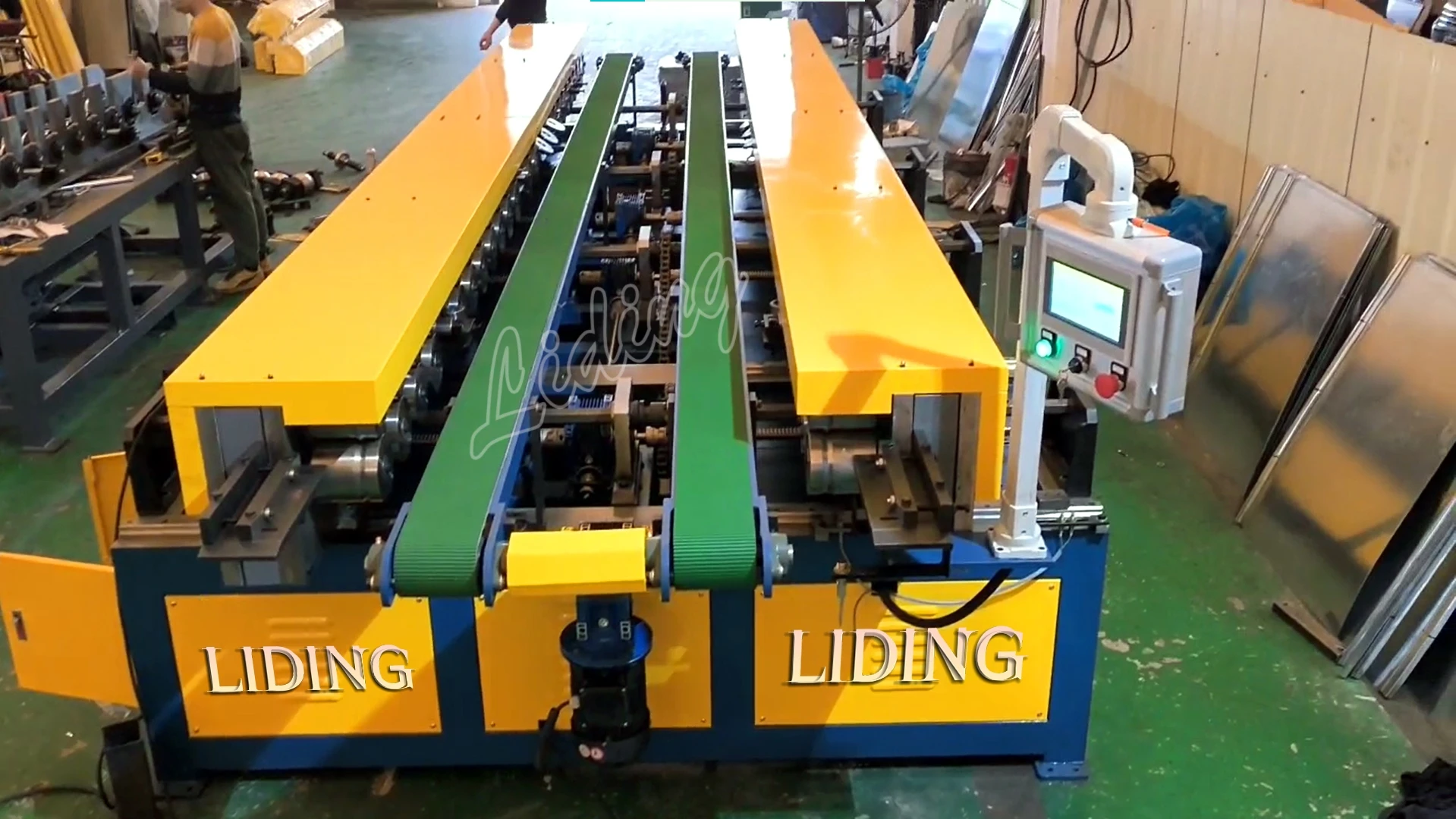 R&D Professional tdc air duct flange roll forming machine made in China