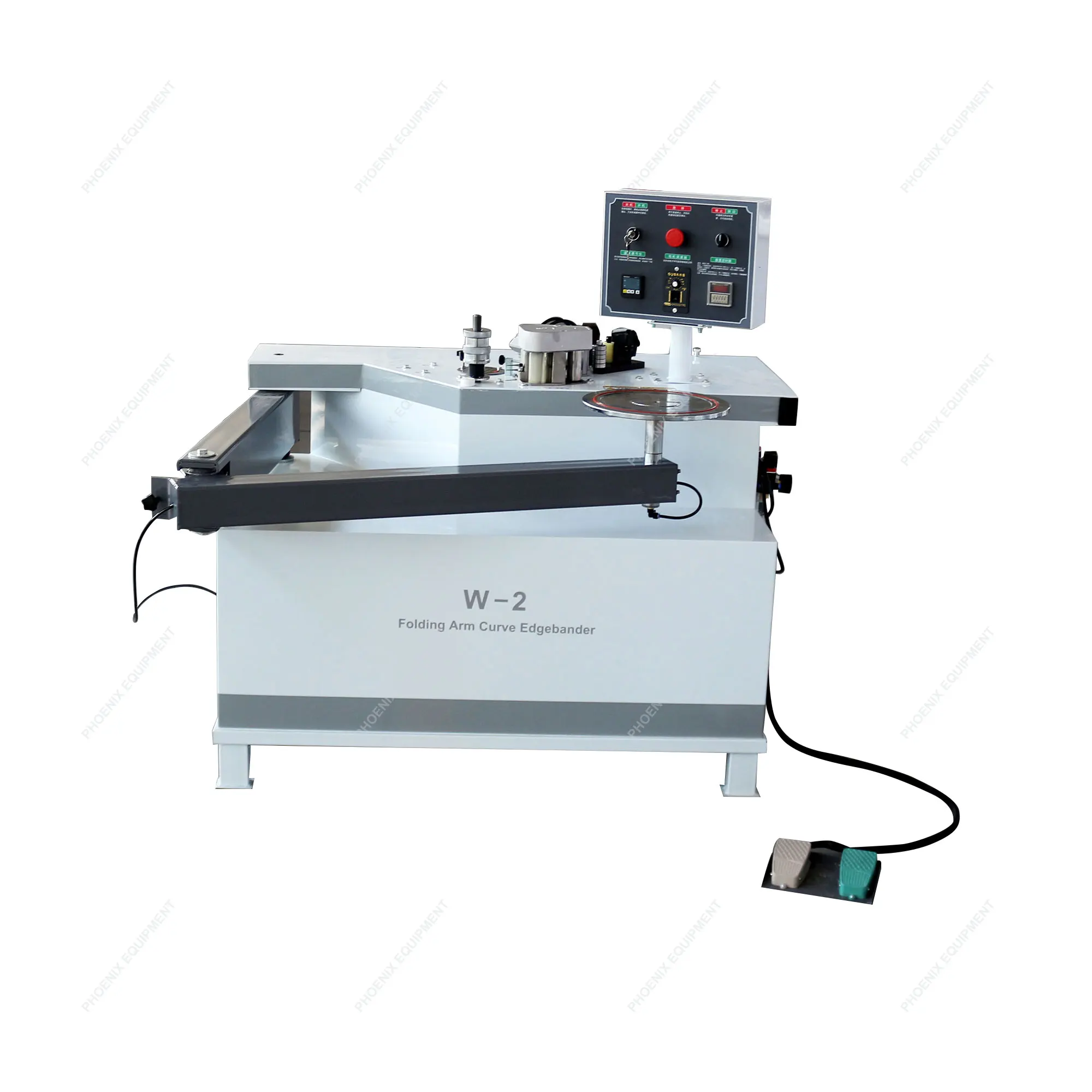 curved veneer and solid wood strip woodworking 220v auto irregular edge banding machine