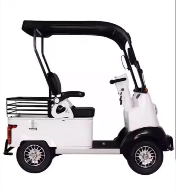 Wholesale 650W 60V45A Lead Acid Battery  Electric Four Wheel Scooter for the Elderly  Pick-up Children Disabled Shed Battery Car