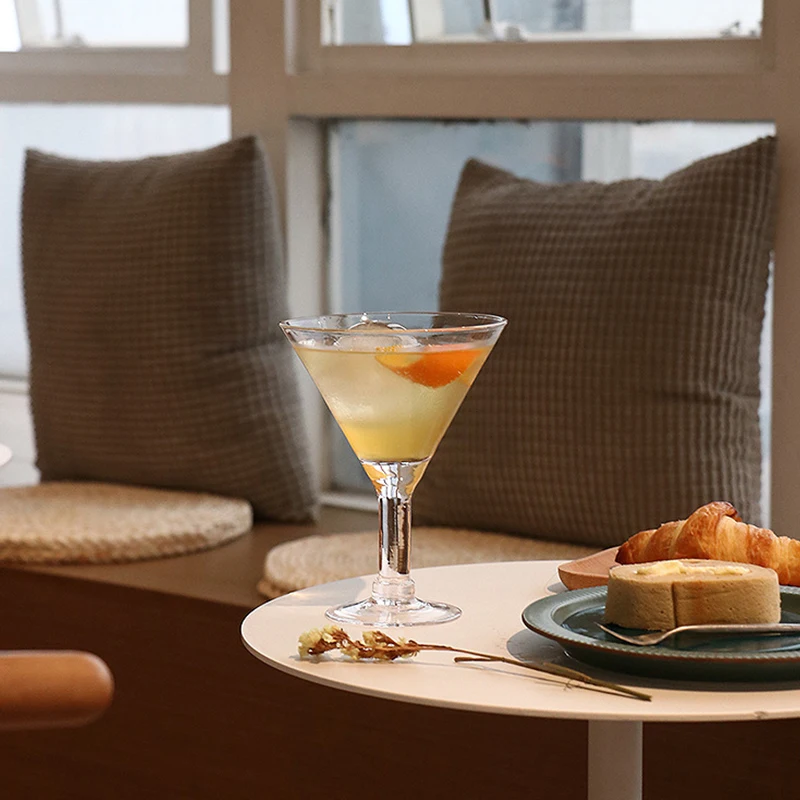 Collection Water Goblet 470ml Glass Set Strong Stemmed Glasses For Drinking Water Juice Wine Mixed Drinks