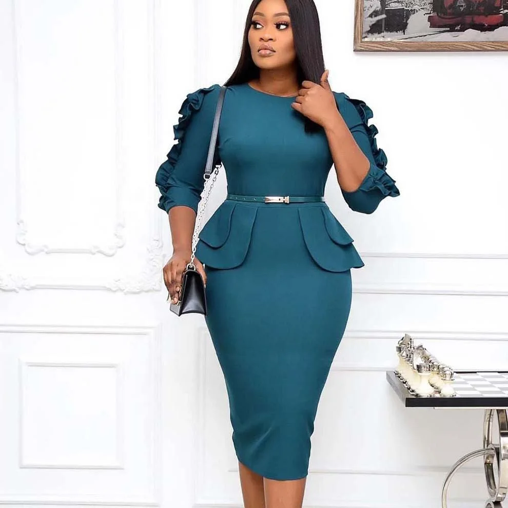 European office wear dresses elegant office dresses for lady beautiful office dresses