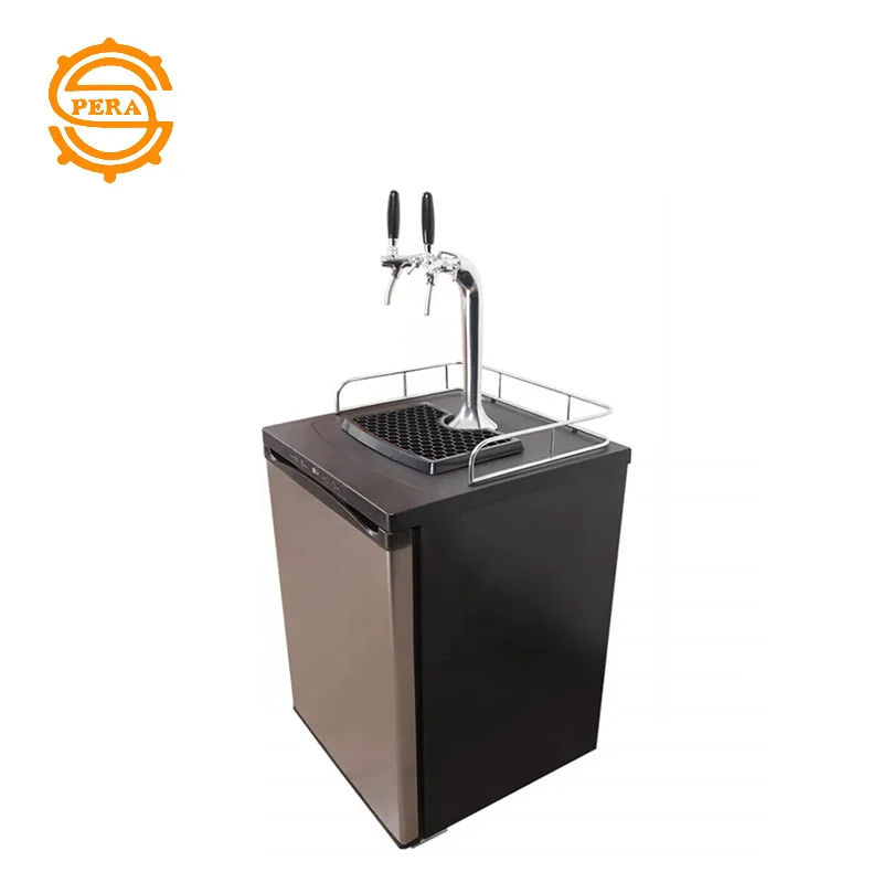 Digital Display Double Taps China Beer Dispenser Kegerator beer cooler keg