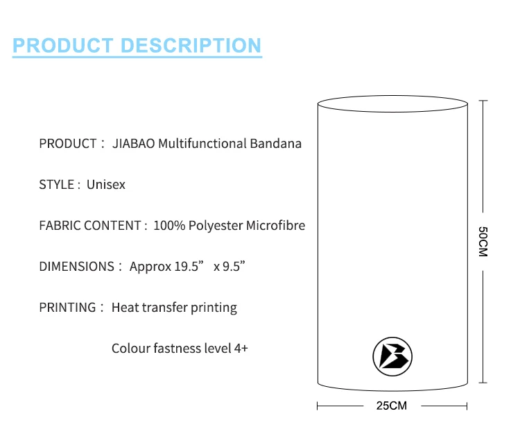 
Mixed Multi-Function Magic Seamless Head Bandanas Factory Outdoor Riding Sunproof Head Bandanas 