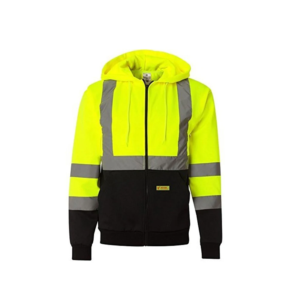 Светоотражающая Защитная футболка с капюшоном