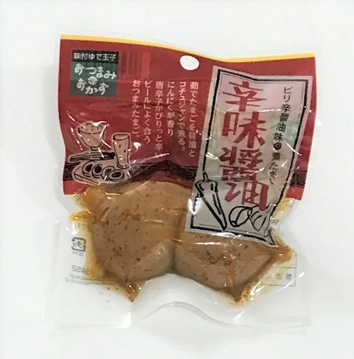 Japanese Snacks Traditional Spicy Soy Sauce Flavor Wholesale Egg