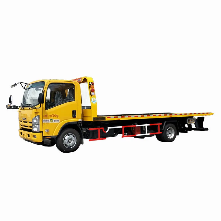 5 ton Flatbed Under Wheel Lift Left Hand Drive Tow Truck