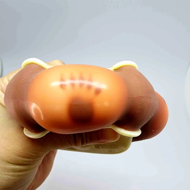 Wholesale Squeeze Animal Popping Emojin Cute Animal Squishy Softy Fidget Stress Reliver Squishy Toys