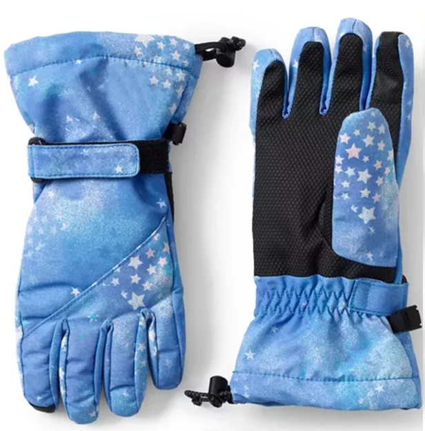 Womens Mens insulated downhill gloves For Winter Outdoor Sports