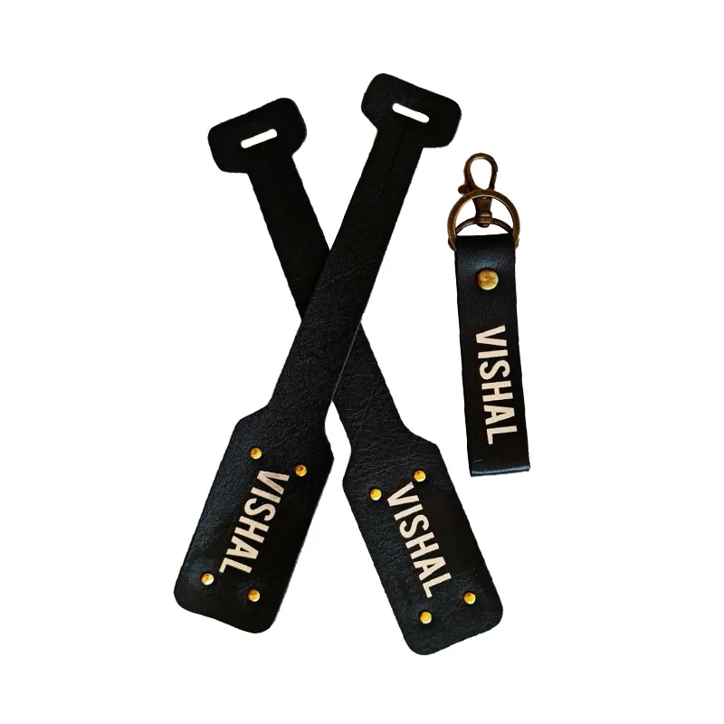 leather luggage bag tag factory maker waterproof custom name logo pu leather travel luggage tags