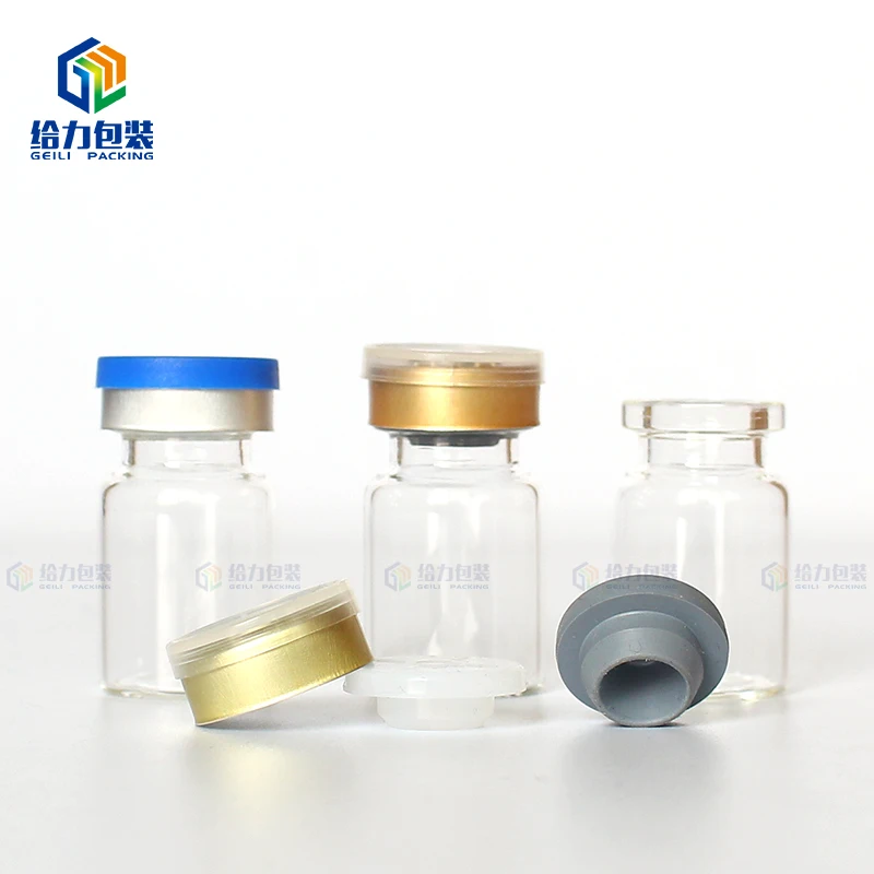 Hot Sale Pharmaceutical 5ml 10ml 15ml Clear Amber Pharmaceutical Glass Tubular Vials Injection Bottle